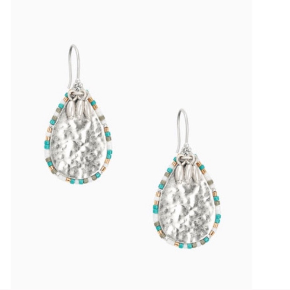 Stella & Dot Frieze teardrop earrings